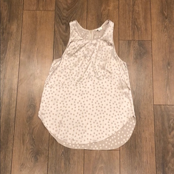 Aritzia Wilfred Sevres Polka Dot Blouse Size M - Picture 2 of 5